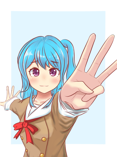 ガルパ3周年イラストリメイク
