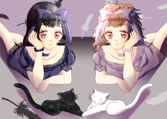 天使と悪魔と猫