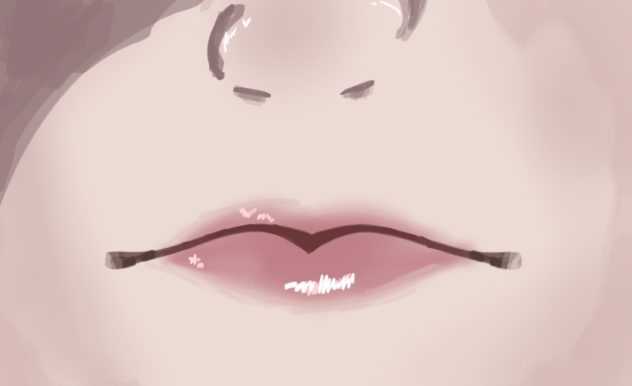 I tried to make juicy lips 👁️💧👄💧👁️