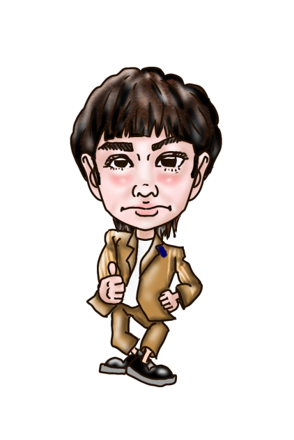 似顔絵　GENERATIONS　片寄涼太