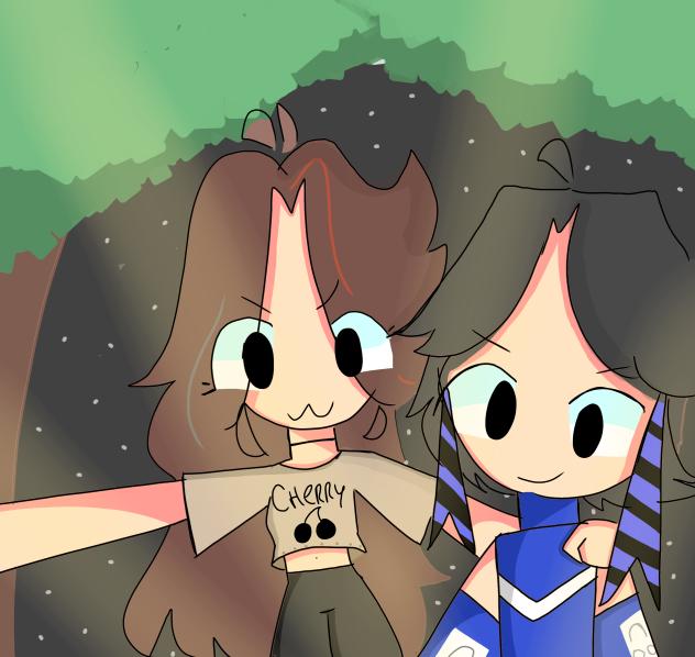 yo y mi friend ♡♡