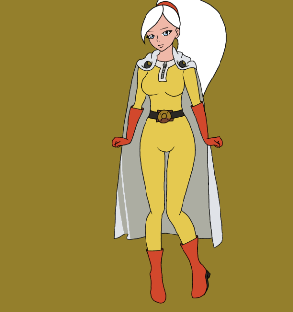 IceHeart as a female one punch man