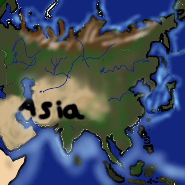Map of Asia