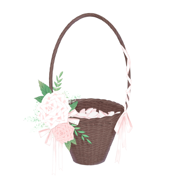 flower girl basket ibisPaint