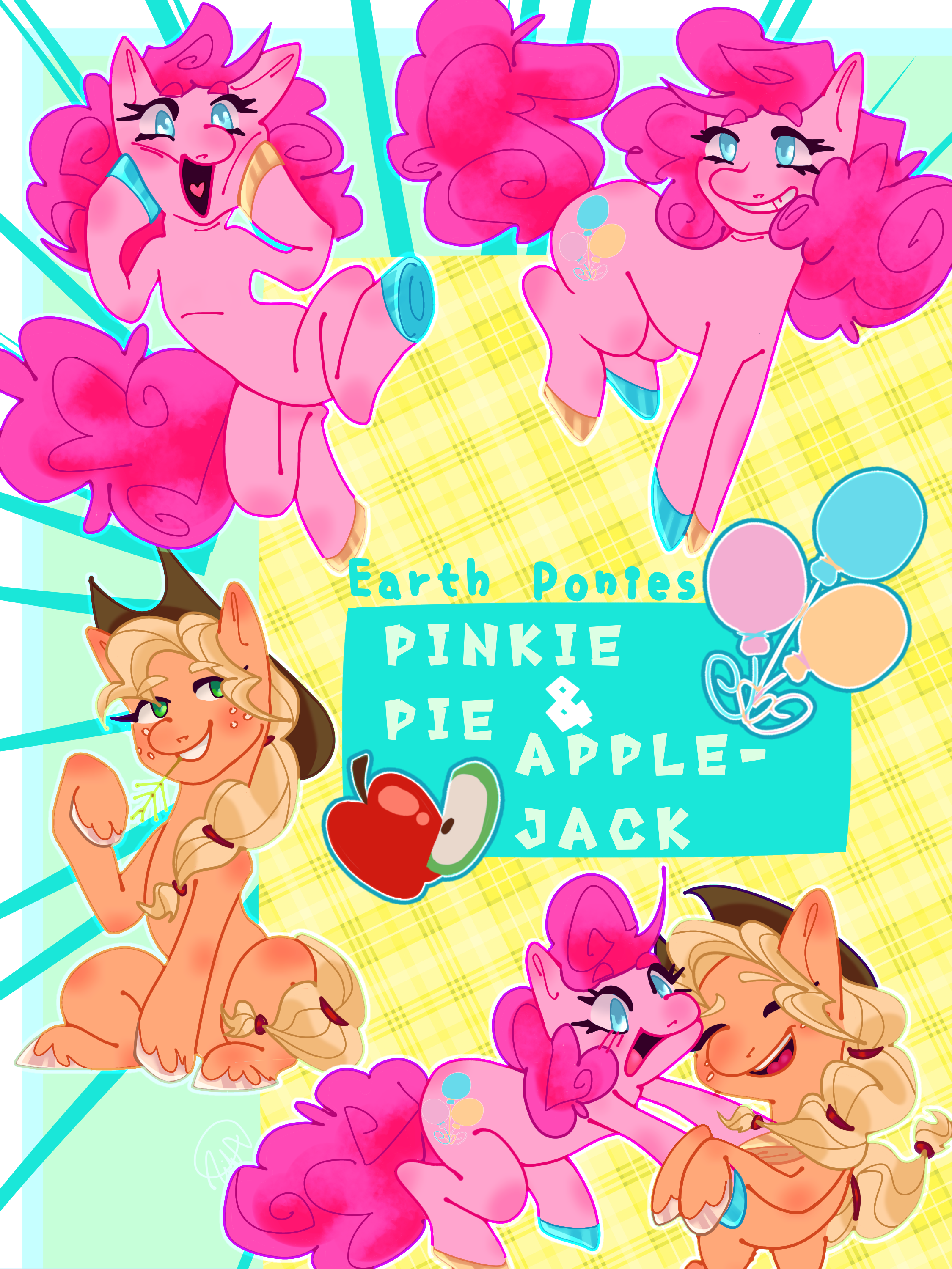 Earth Ponies - ibisPaint
