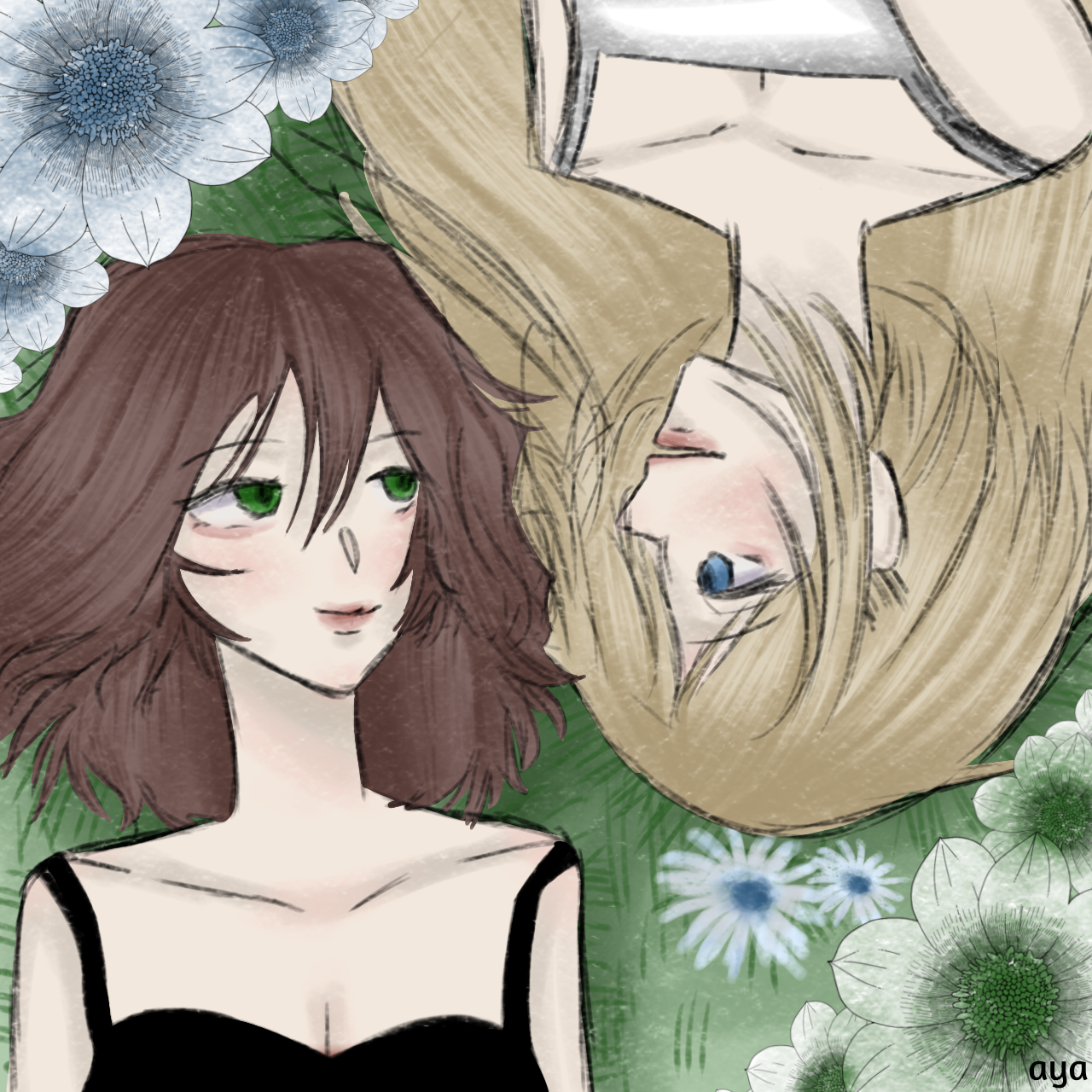 pretty couple - ibisPaint