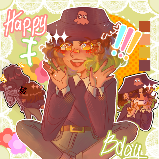 birthday gift for my friend! - ibisPaint