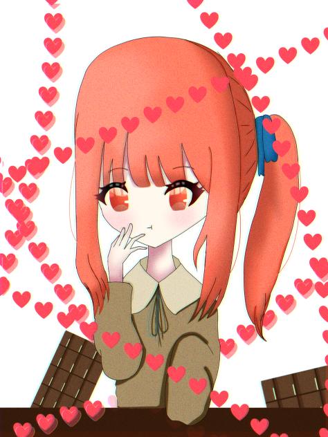 チョコあげないもん！加筆後