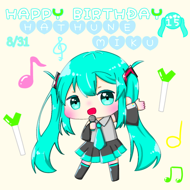 HAPPY BIRTHDAY　初音ミク