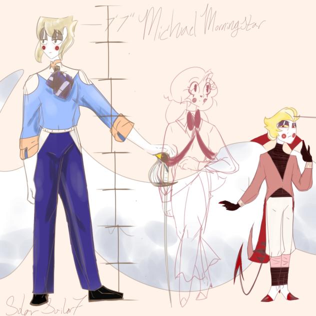 Charlie, Michael, Lucifer Morningstar