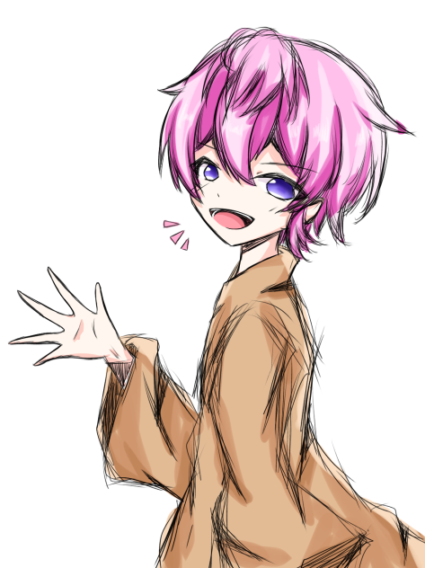 さとみくん落書き