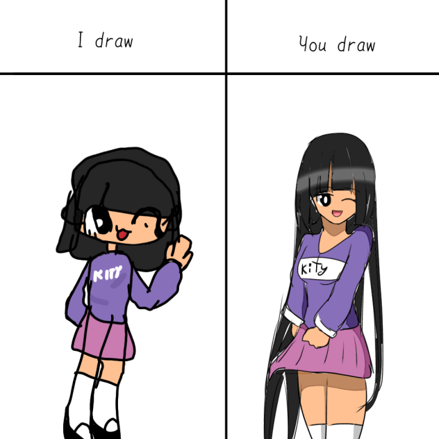 idyd with kitty mitten