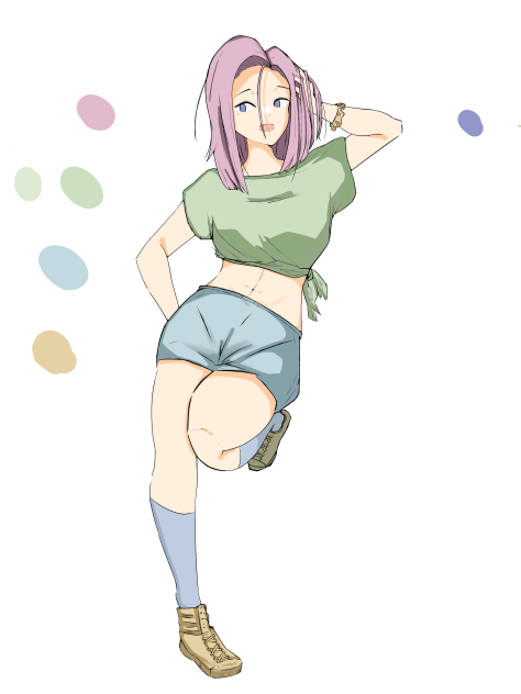 Cool女子　色あり