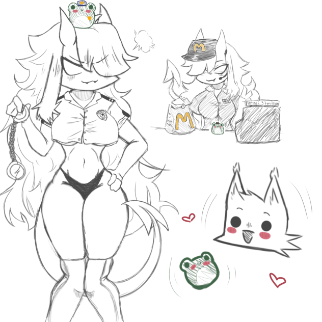 Neeeooooo and froggo