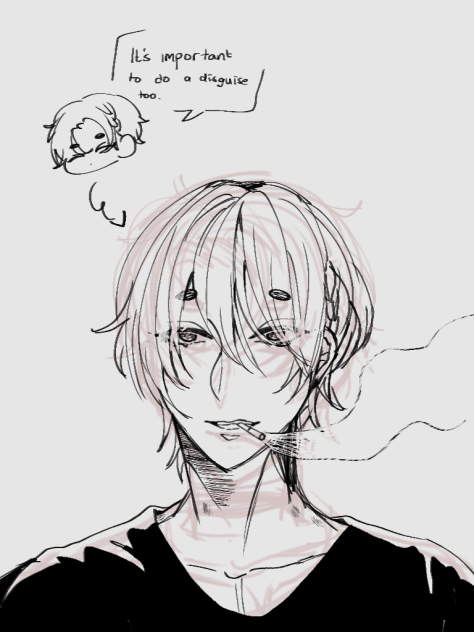 a disguise as a detective