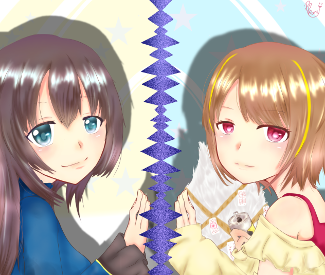 こかちゃん&のののちゃん
