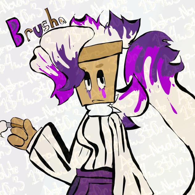 Brush lasso art!!! XD