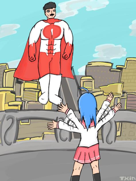 Konata and Omni-man