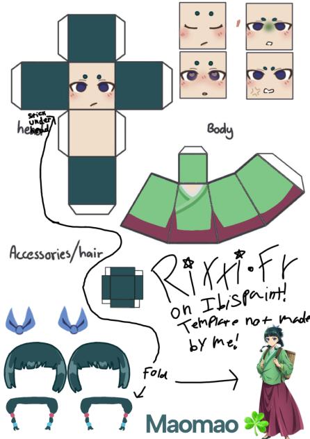 The apothecary diaries paper craft pt 2!