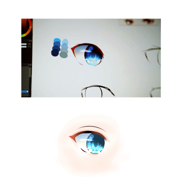 how to draw eye ibisPaint