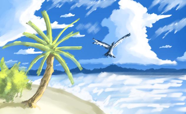 Beach - ibisPaint
