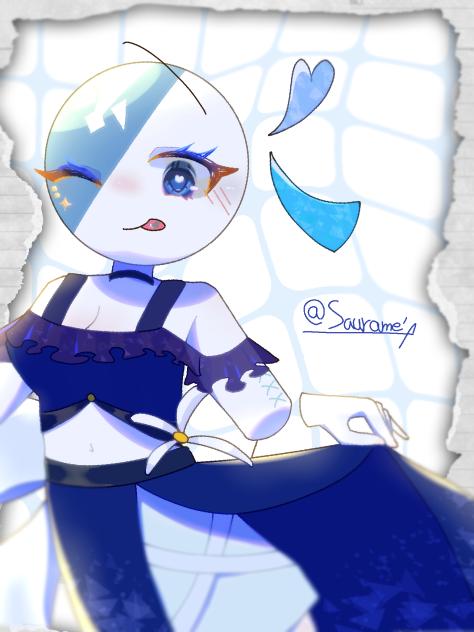 🪼🩵👗