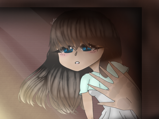 Looking girl - ibisPaint