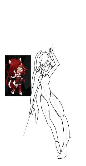 Rumikka~ Diamond’s oc WIP