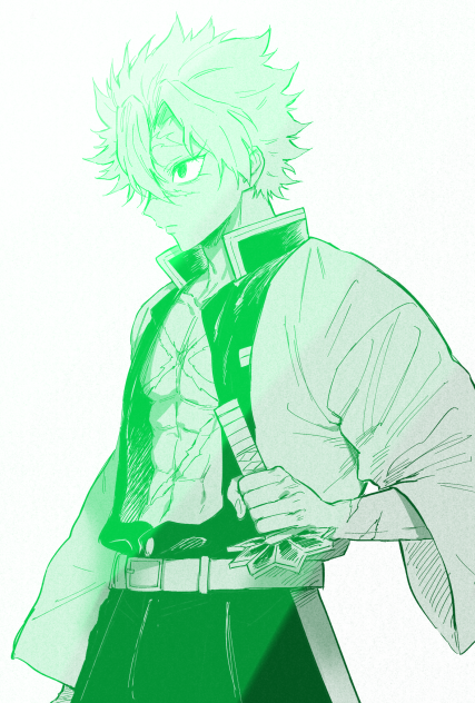 Green manga