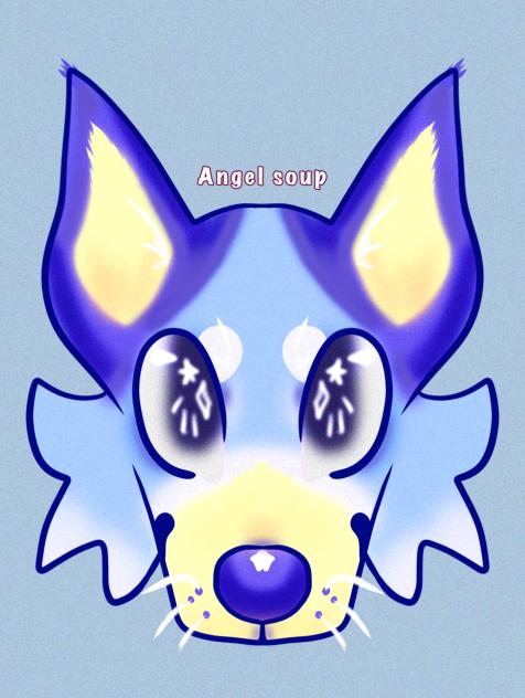 Free to use bluey mask idea!