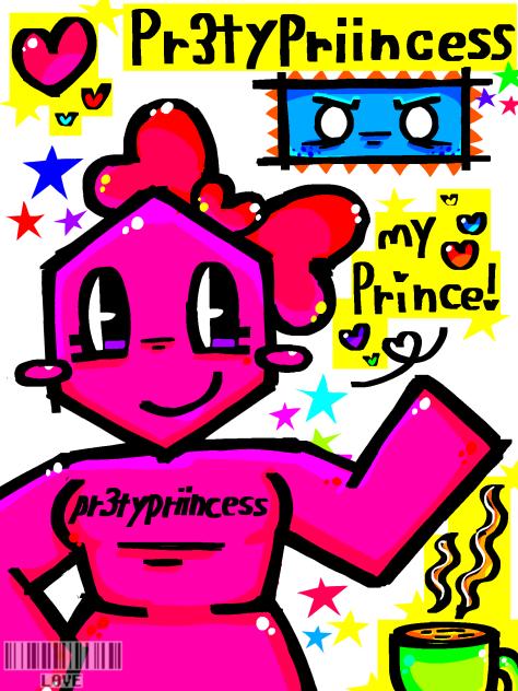 💝🫐 A Priincess and an Prince! 🫐💝