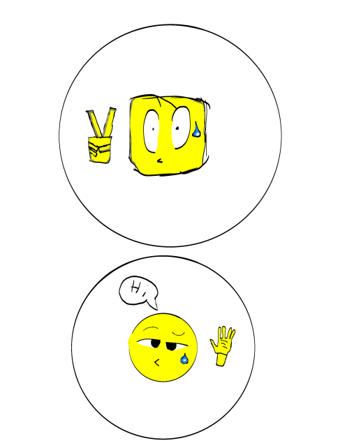 Two pfps I made - ibisPaint