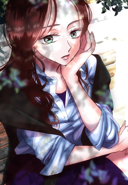 モデルさん模写④