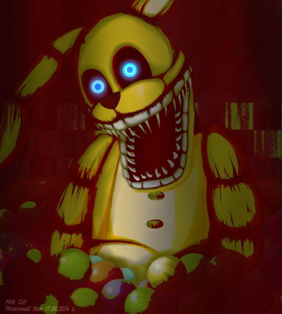 into the pit