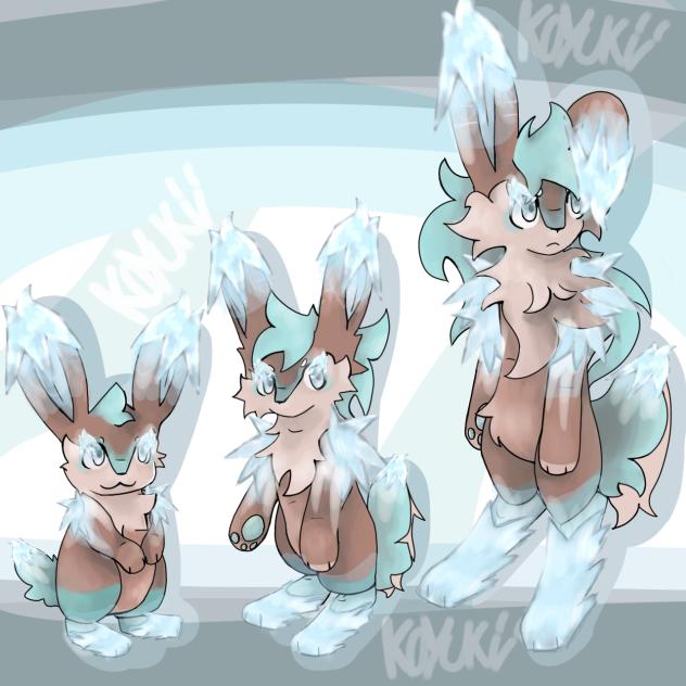 Icepit Iceébit and Frozira ( yes ice )