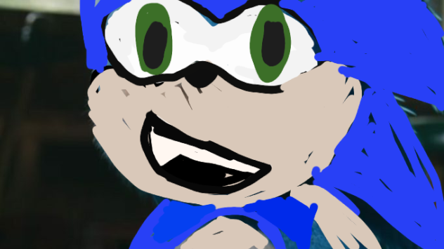 sonic redesign - ibisPaint