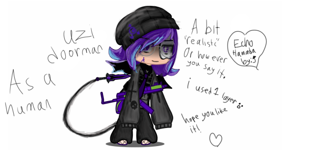 Uzi doorman