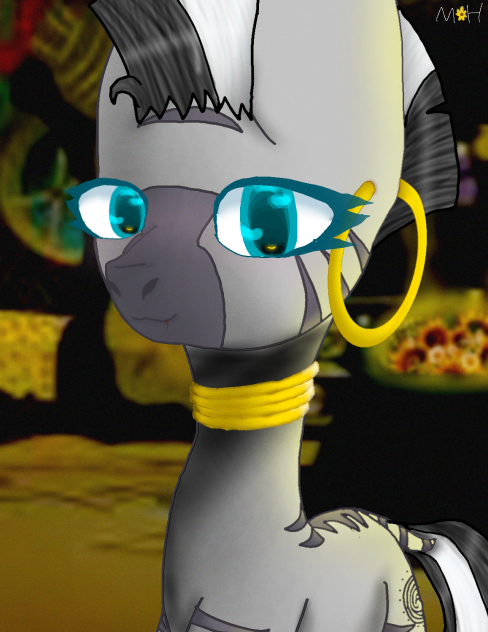 Zecora and the sunflowers🌻