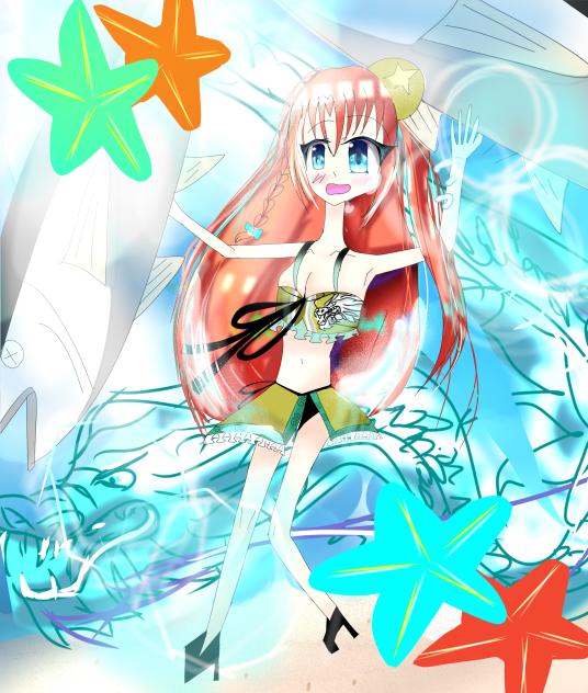 東方ロストワード　水着美鈴（創作）