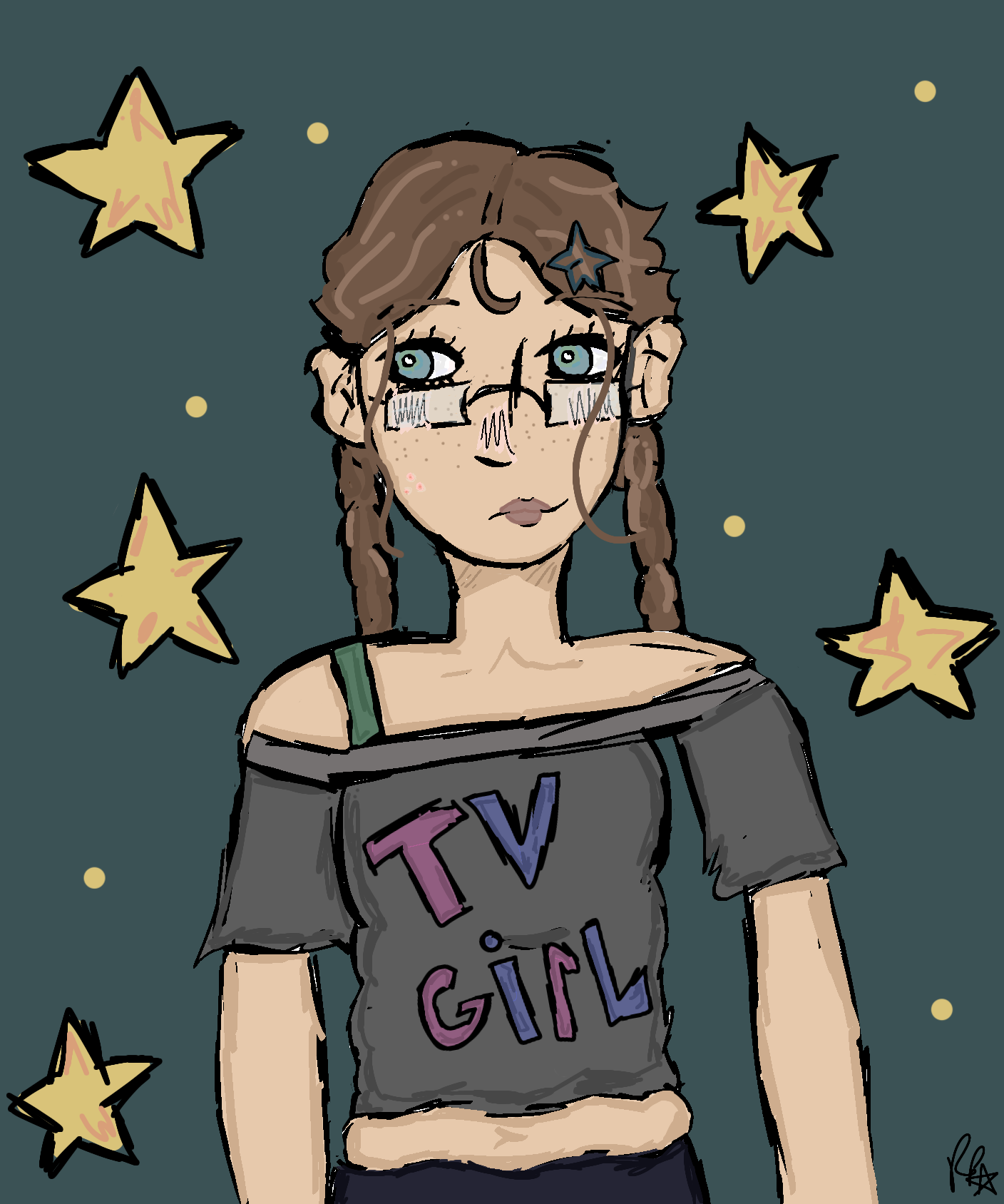 tv girl - ibisPaint