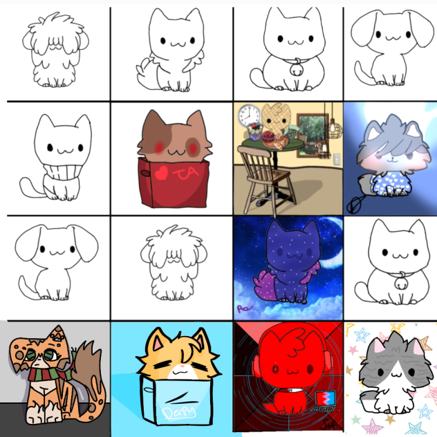 cat and dog collab
