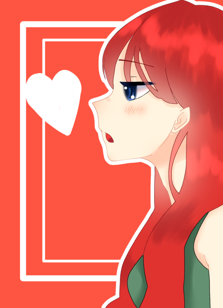 red haired girl 👱‍♀️