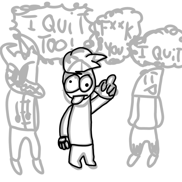 I gave up drawing this