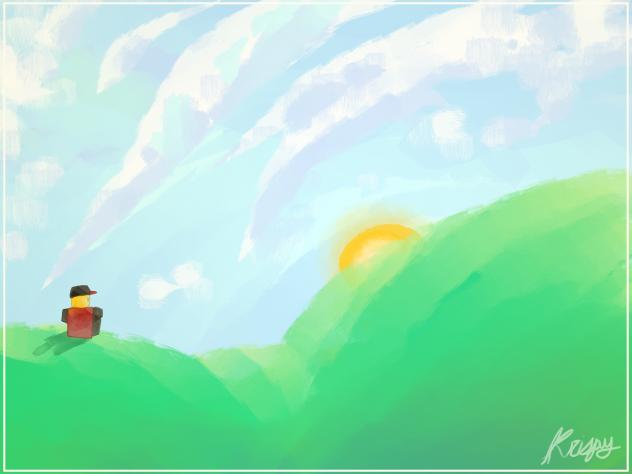 trying to draw like those goated artists