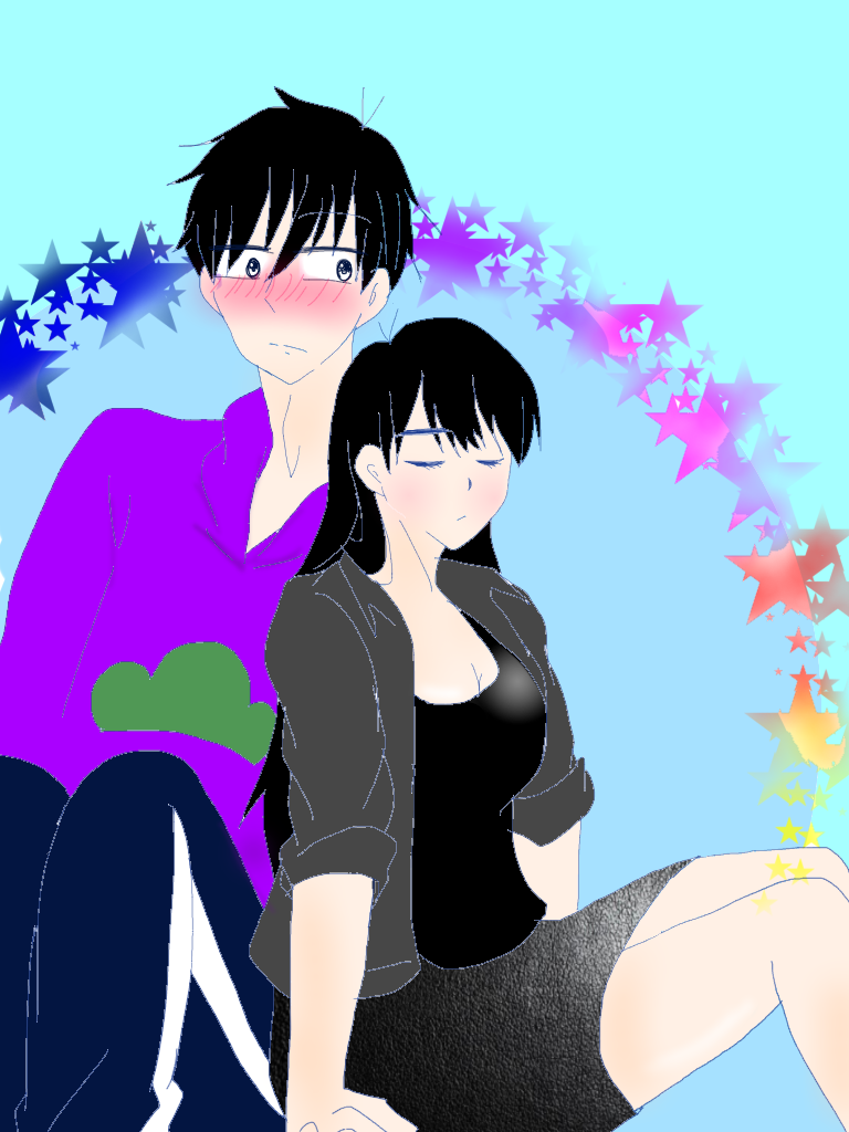 一松×カラ松（♀） - ibisPaint