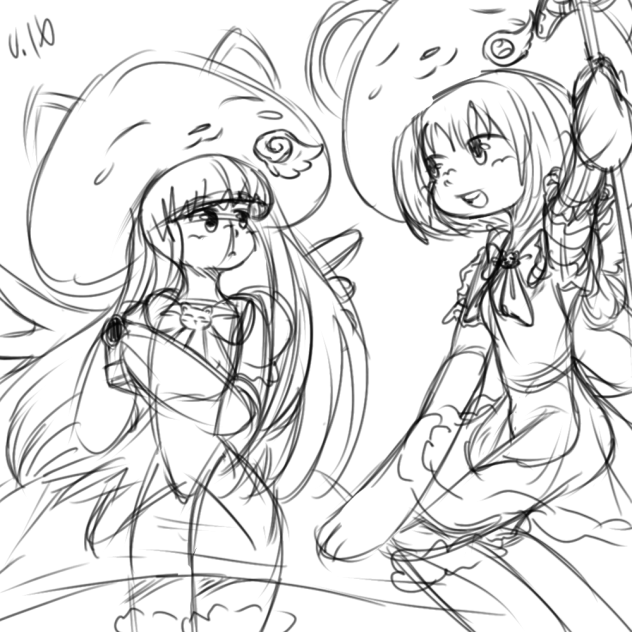 Daidouji & Tomoyo doodle