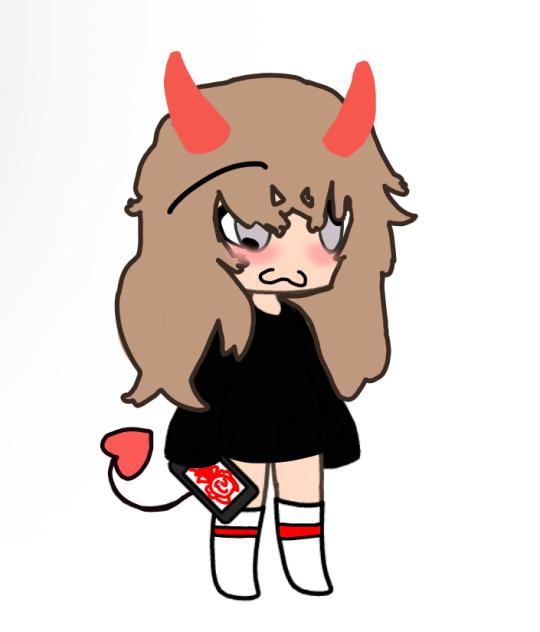 edited my gacha oc