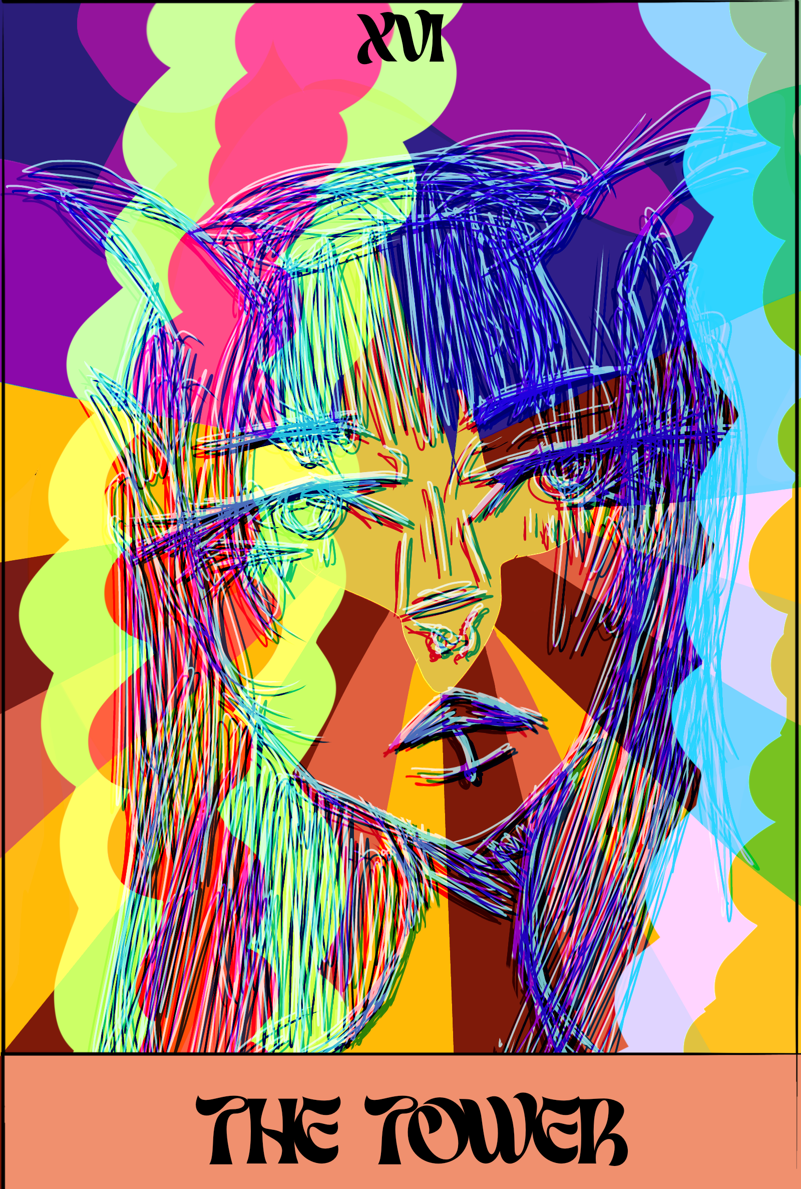 16 the tower - ibisPaint