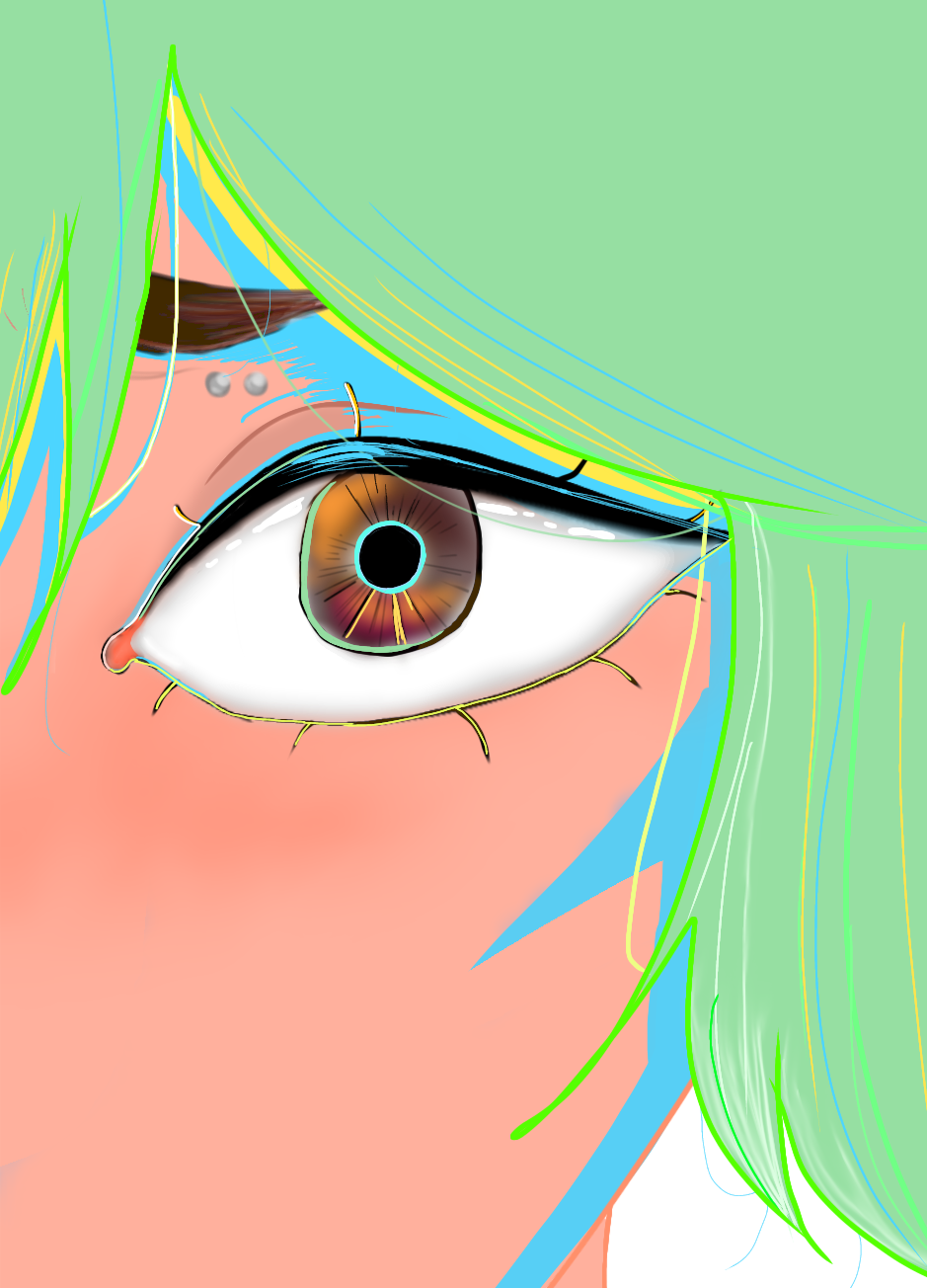 Weird Looking Eye 👁 - ibisPaint