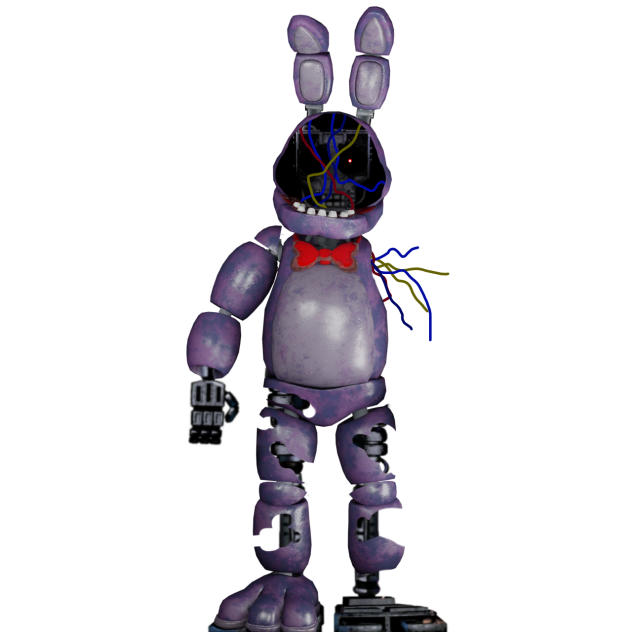 Terrible FNAF 1 withered Bonnie edit